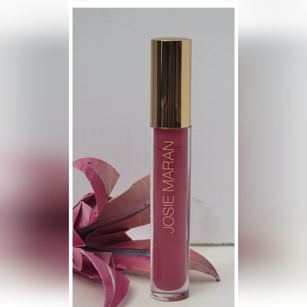 JOSIE MARAN Argan Natural Volume Lip Gloss 0.12 oz Neutral High Shine HEAVENLY